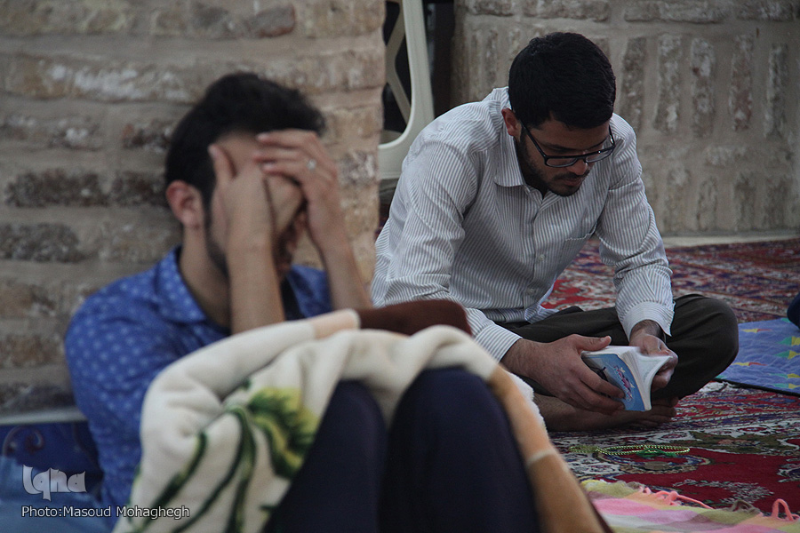 آيين معنوي اعتكاف / سمنان