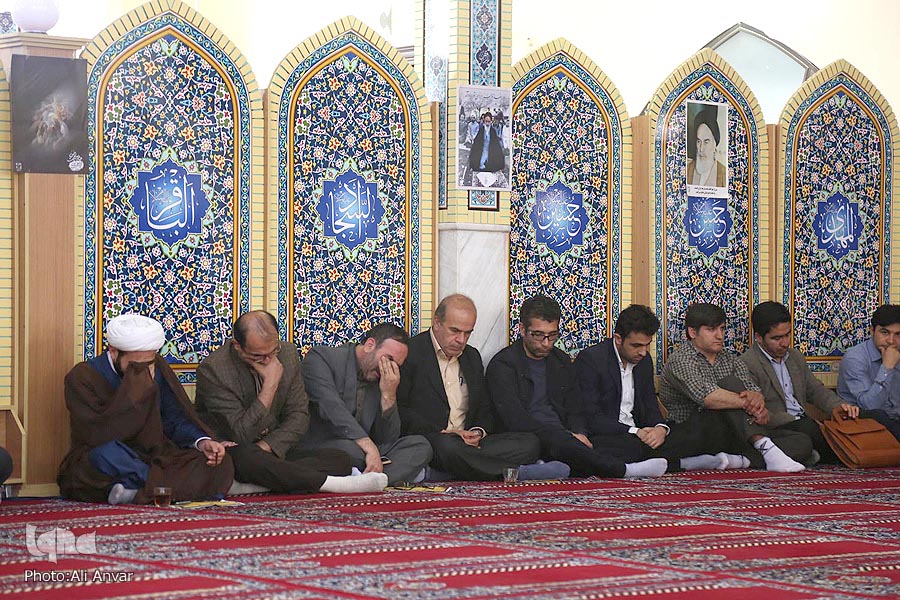 مراسم بزرگداشت ارتحال امام خمینی (ره) در دانشگاه محقق اردبیلی