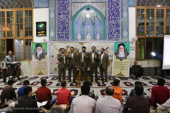 محفل انس با قرآن کریم در مسجد هاشمی رشت