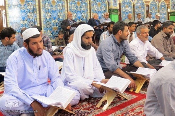 طرح « با قرآن در رمضان»/ مسجد جامع زاهدان