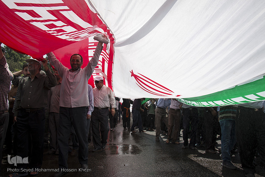 گزارش تصویری/ راهپیمایی روز جهانی قدس در قزوین