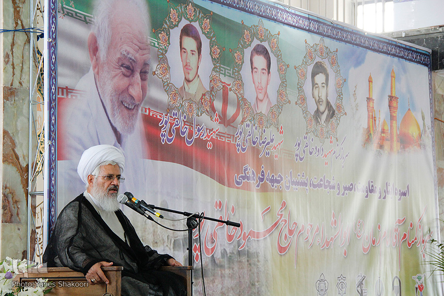 مراسم یاد بود پدر شهیدان خالقی پور