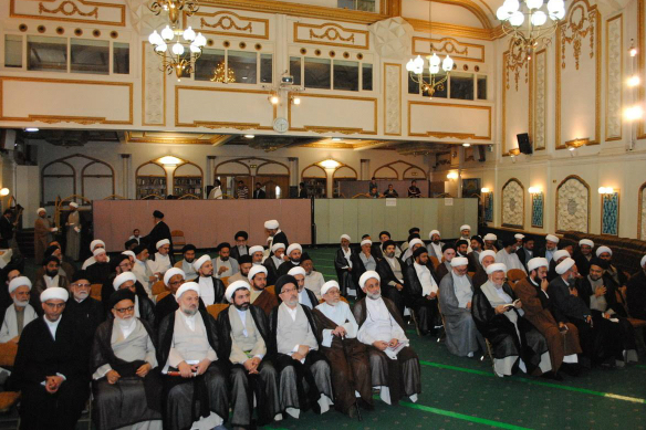اجلاس رؤسای مراکز اسلامی انگلیس در آستانه محرم + عکس