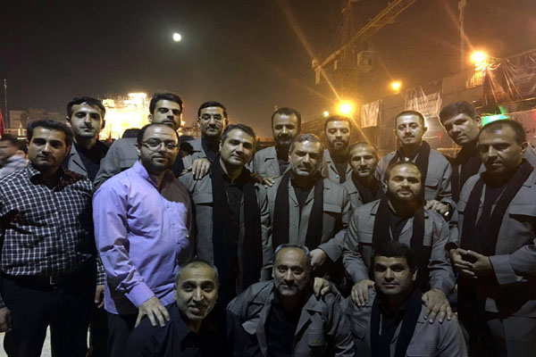 گروه تواشيح محمد رسول الله(ص) تهران در نجف گروه تواشيح محمد رسول الله(ص) تهران در نجف
