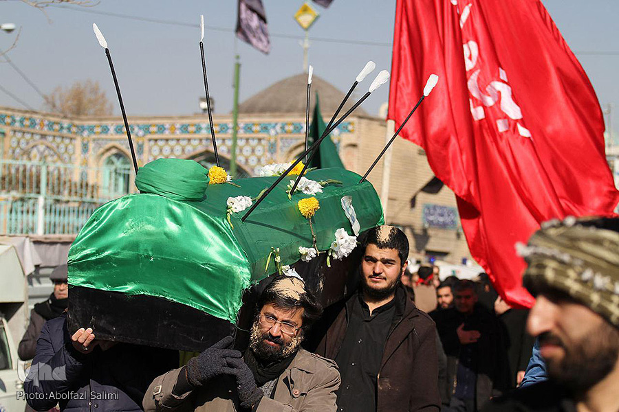 مراسم عزاداری 28 صفر در قزوین