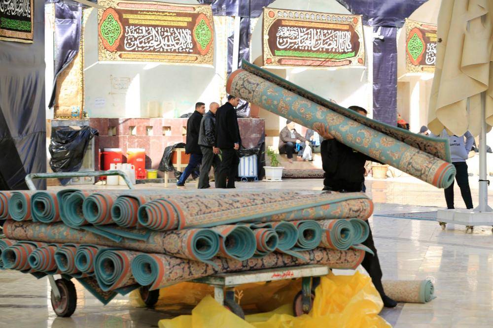 آستان عسکری برای پذیرایی از زائران آماده می‌شود