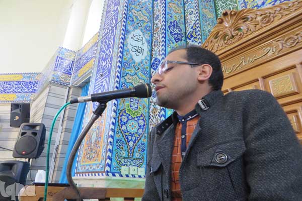 تلاوت سیدجواد حسینی در محفل قرآنی موسوی درچه‌ای 