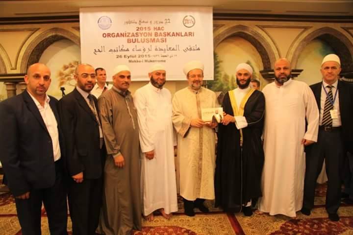 پدر و پسر فلسطینی حافظ قرآن + عکس