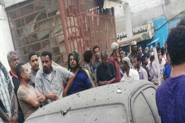 انفجار بمب مقابل مسجد برزگ «عدن»