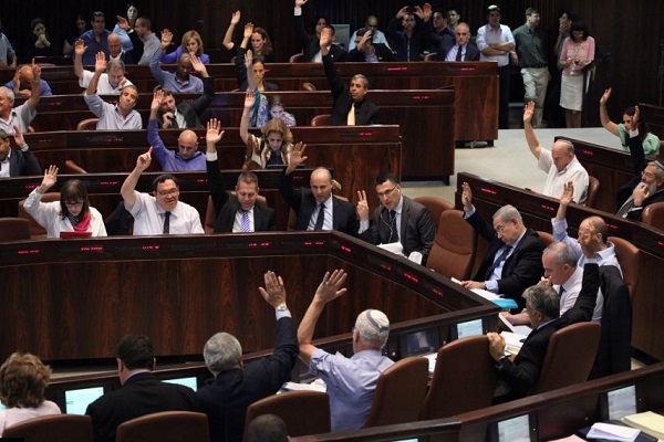 رأی‌گیری قانون «حاکمیت کرانه باختری» در پارلمان اسرائیل