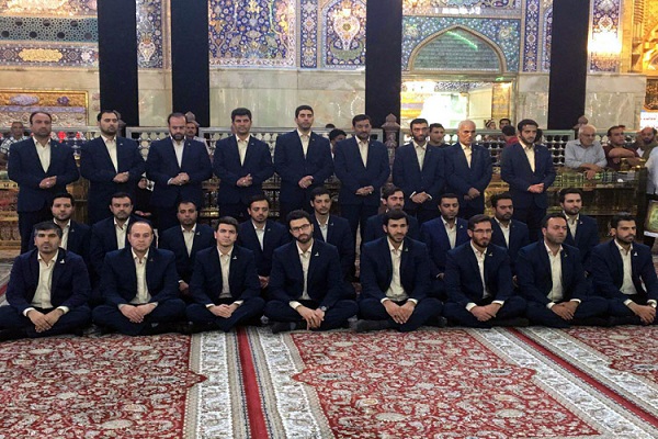 گروه تواشیح محمد رسول الله حضور گروه تواشیح محمدرسول الله(ص) در نمازجمعه تهران + معرفی گروه