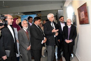 نمایشگاه تذهیب هنرمندان ایرانی در راولپندی+عکس