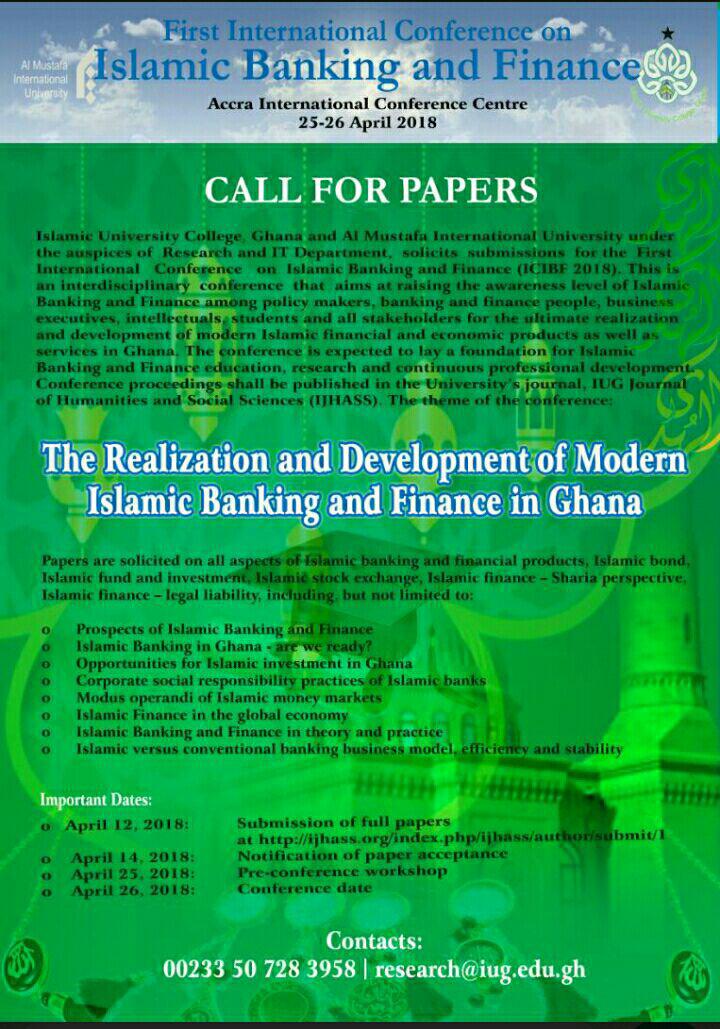 نخستین همایش بین&zwnj;المللی بانکداری اسلامی در غنا