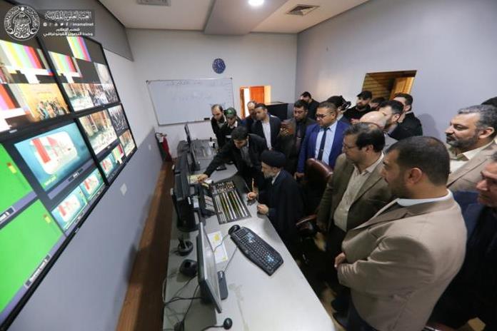 کانال ماهواره ای آستان مقدس علوی افتتاح شد (عمومی)