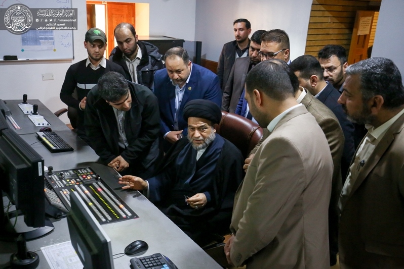 کانال ماهواره ای آستان مقدس علوی افتتاح شد (عمومی)