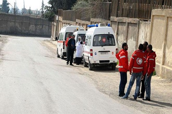 گذرگاه انسانی غوطه شرقی هدف حمله خمپاره‌ای قرار گرفت
