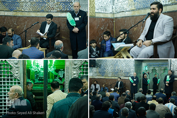 غبارروبی آستان عبدالعظیم(ع) در میانه اسفند 96+صوت و عکس