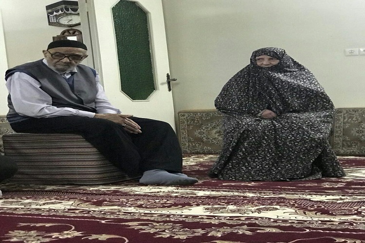 دیدار بسیجیان با مادر شهید خلیل شعبانی + تصاویر