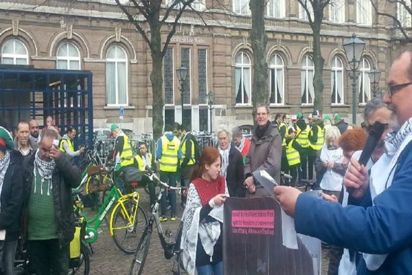 تأکید حامیان هلندی فلسطین بر تحریم اسرائیل