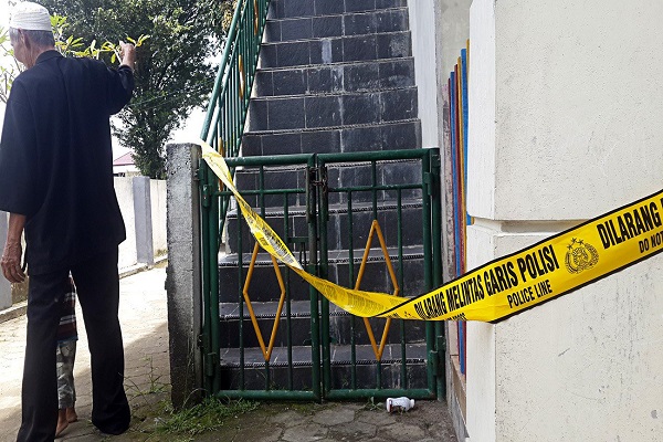 حریق عمدی در مسجدی در اندونزی