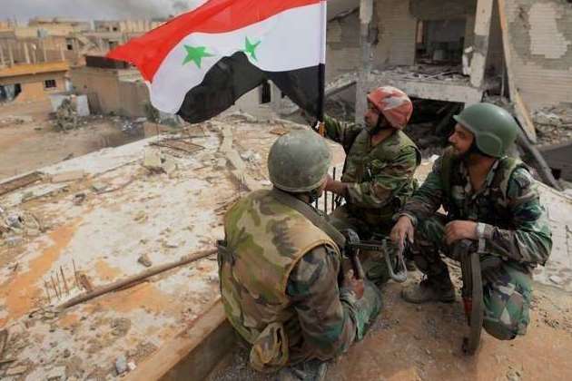 ارتش سوریه کنترل منطقه حو الظواهرة در غوطه شرقی را به دست گرفت ارتش سوریه کنترل منطقه حو الظواهرة در غوطه شرقی را به دست گرفت