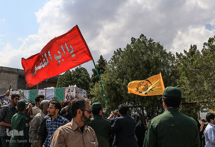 استقبال از پیکر شهید مدافع حرم/ کرمان