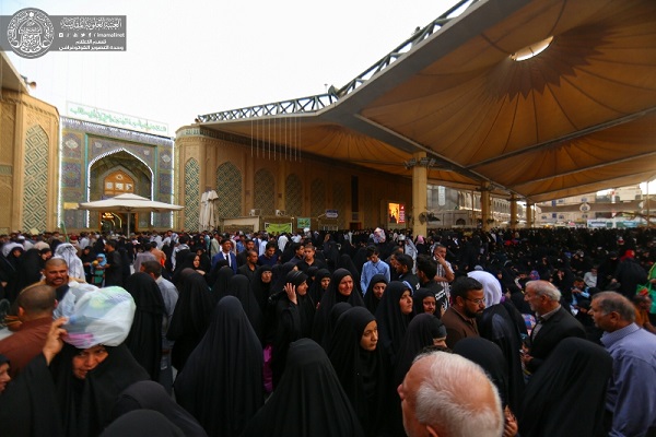 حضور میلیونی زائران در حرم علوی در عید مبعث + عکس