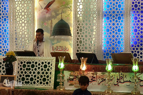 مراسم جزءخوانی و تلاوت قرآن کریم حسینیه کربلاییها+عکس