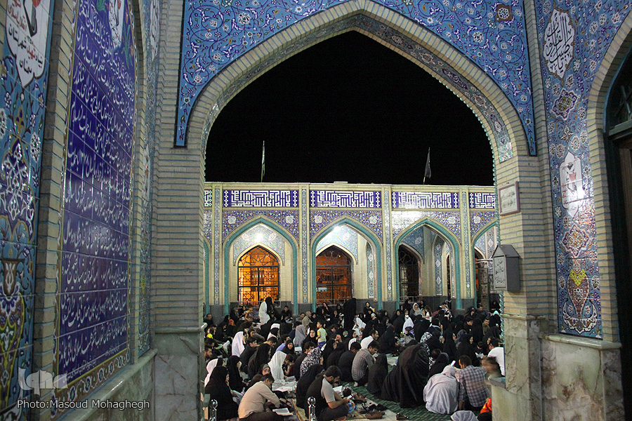 مراسم احياء شب قدر/ سمنان