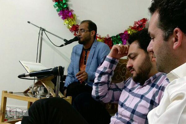 جلسه قرآن سعید پرویزی با حضور قاریان ممتاز و بین المللی+تصویر