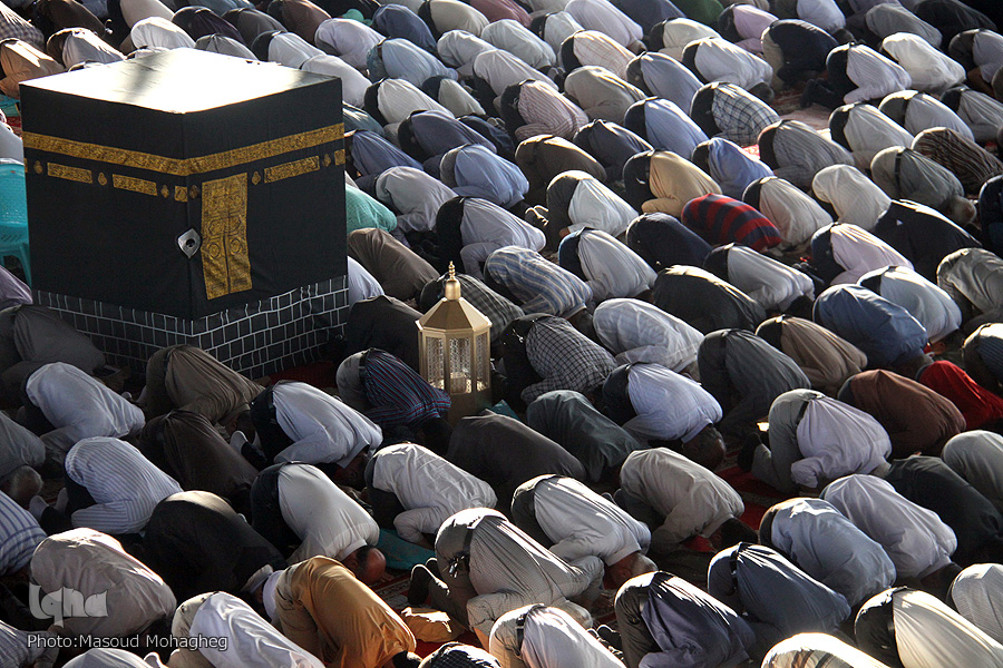 نماز عيد سعيد قربان در مصلي سمنان