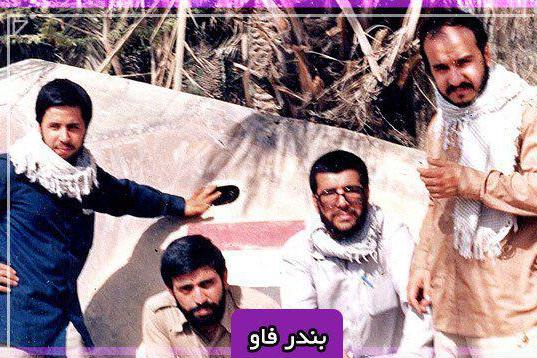 وزیر ورزش و جوانان در جبهه‌های دفاع مقدس