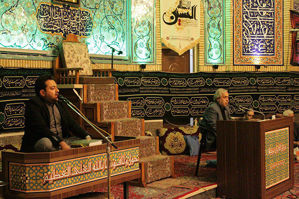 حضور سعید پرویزی، قاری ممتاز در جلسه قرآن محمدحسین سبزعلی حضور سعید پرویزی، قاری ممتاز در جلسه قرآن محمدحسین سبزعلی