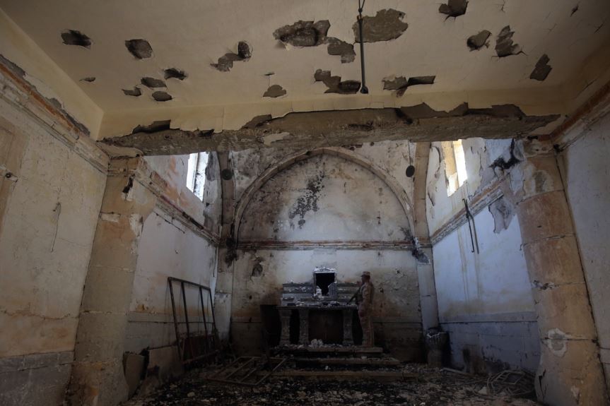 بازسازی کلیساهای موصل توسط مسلمانان