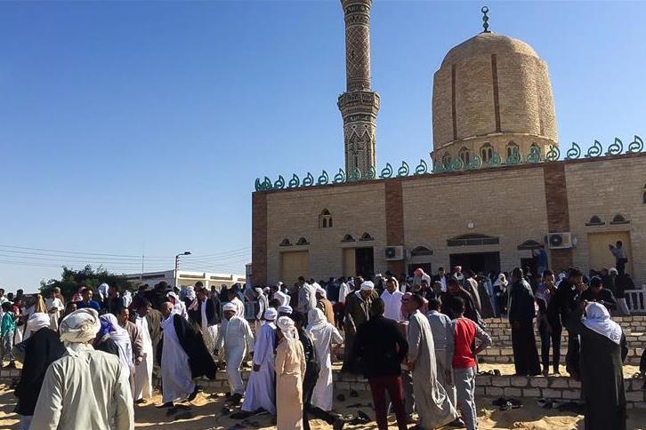 مسجد الروضة مصر بار دیگر پذیرای نمازگزارن شد