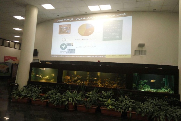 فوری///نمایش آنلاین رقابت‌های روزانه با ویدئو پروژکتور