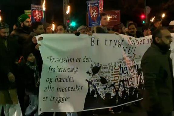 راهپیمایی علیه اسلام‌ستیزی در دانمارک