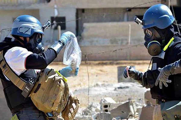 آغاز فعالیت بازرسان سازمان منع سلاحهای کشتار جمعی در دوما آغاز فعالیت بازرسان سازمان منع سلاحهای کشتار جمعی در دوما