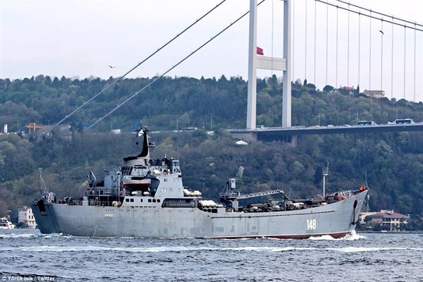 ارسال محموله جدید سلاحهای سنگین به سوریه ارسال محموله جدید سلاحهای سنگین به سوریه