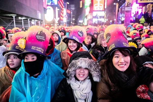 تصاویری از جشن سال نو میلادی در کشورهای مختلف جهان