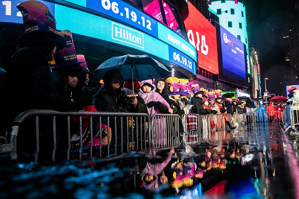 تصاویری از جشن سال نو میلادی در کشورهای مختلف جهان