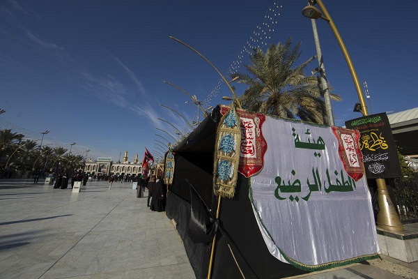 آغاز یازدهمین جشنواره «موسم احزان فاطمی» در بین‌الحرمین + عکس