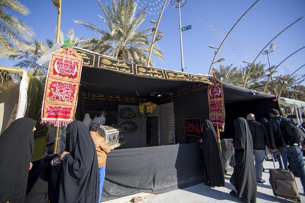 آغاز یازدهمین جشنواره «موسم احزان فاطمی» در بین‌الحرمین + عکس