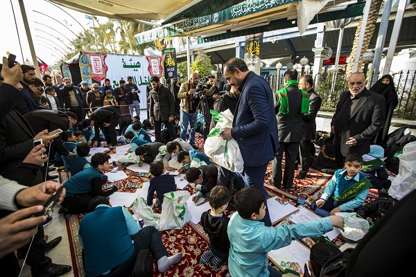 آغاز یازدهمین جشنواره «موسم احزان فاطمی» در بین‌الحرمین + عکس