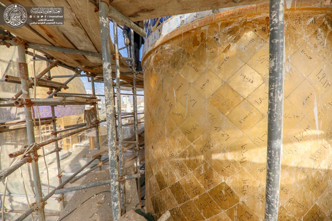 مناره ایوان نجف اشرف را قرن&zwnj;ها پیش ایرانی&zwnj;ها ساختند قرن&zwnj;ها بعد ایرانی&zwnj;ها مرمت کردند