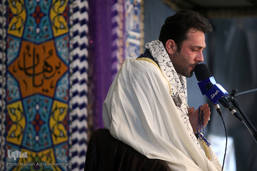 صوت/ تلاوت کاروان انقلاب در عنبرآباد و جیرفت