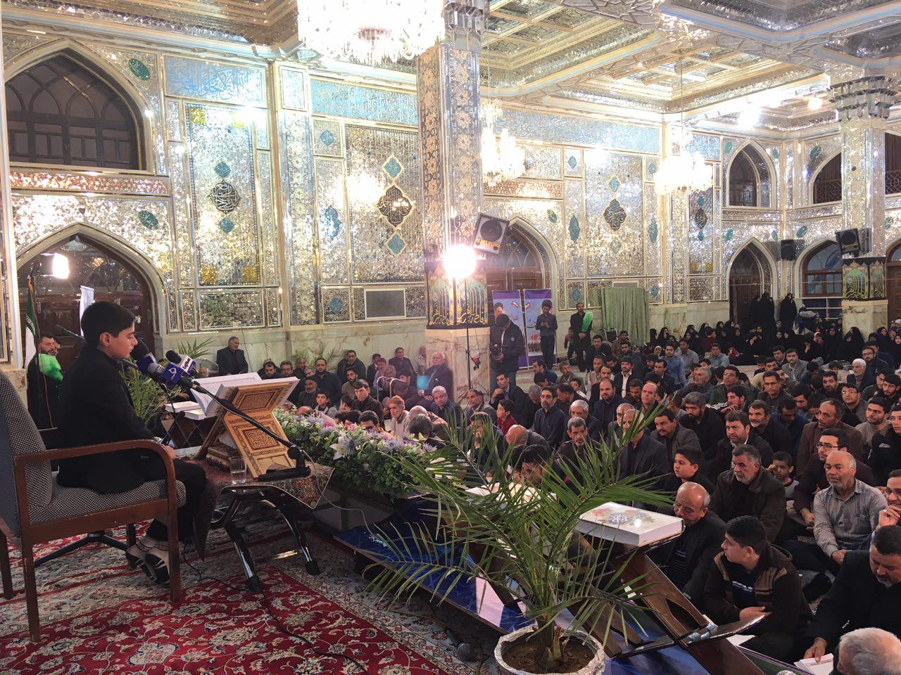 حضور کاروان قرآنی در صحرای طبس/ اجرای محفل باشکوه در امامزاده حسین بن موسی الکاظم(ع)