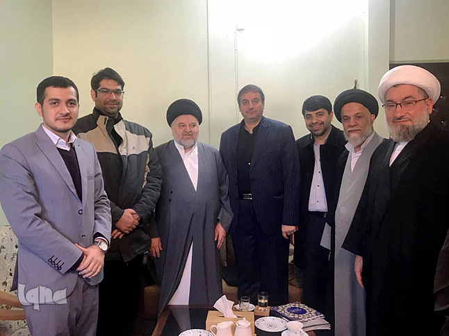 معاون فرهنگی جهاد دانشگاهی با آیت‌الله شهرستانی دیدار کرد