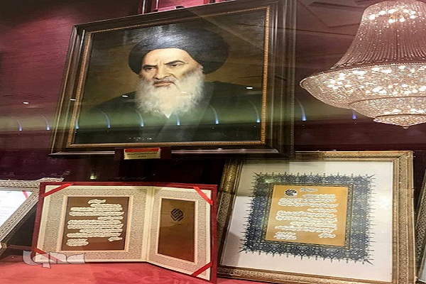 معاون فرهنگی جهاد دانشگاهی با آیت‌الله شهرستانی دیدار کرد