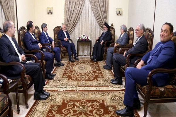 بررسی آخرین تحولات سیاسی منطقه در دیدار ظریف با سیدحسن نصرالله